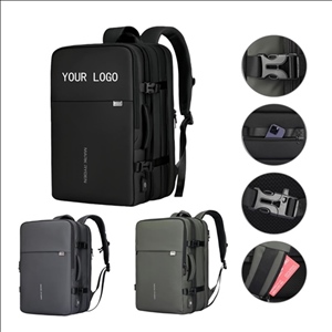 Men's Airline Personal Backpack With USB Charging Port